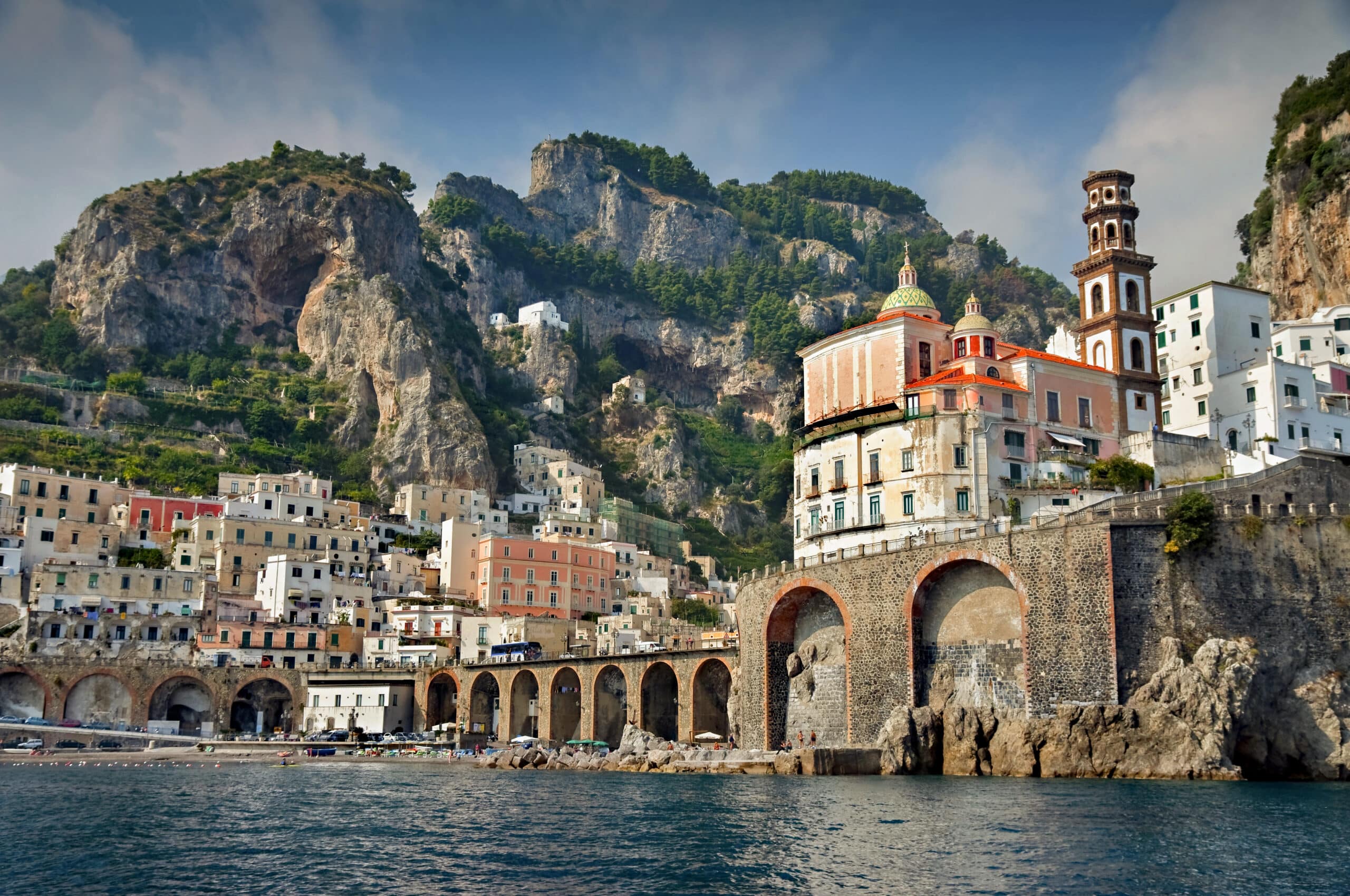 naples international airport to amalfi coast