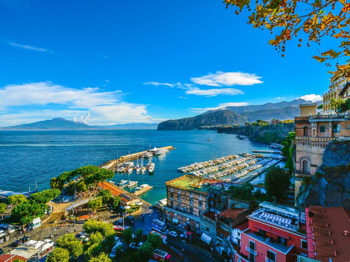 Sorrento Italy scenic view transportation